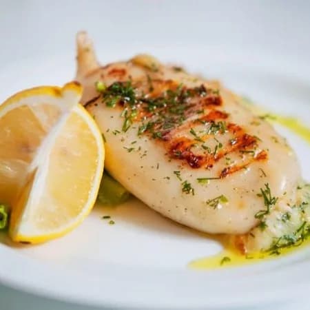 Запеченные кальмары