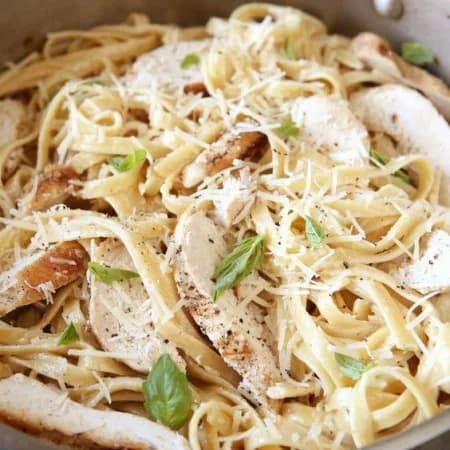 Fettuccine "creamy"
