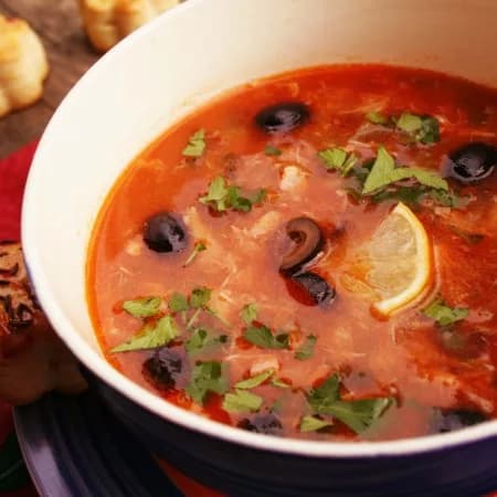 Колбасная солянка