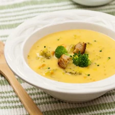 Сырный суп с говядиной