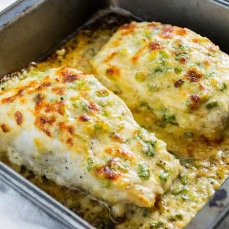 Минтай под сливочным соусом