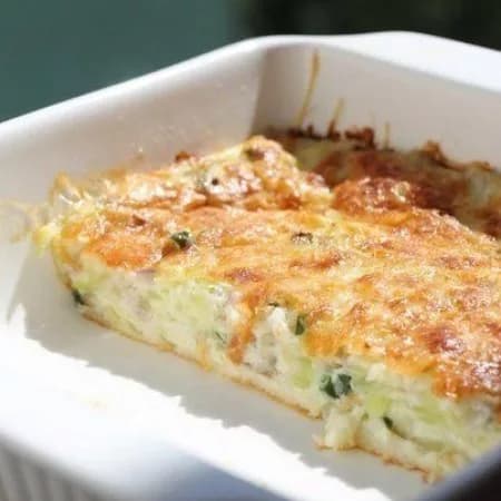 Запеканка с огурцами