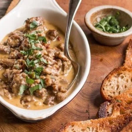 Куриная печень по-итальянски