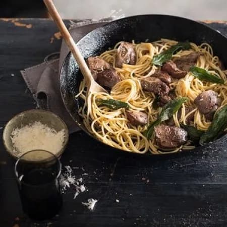 Ширатаки с печенью