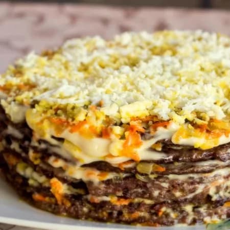 Печеночный торт