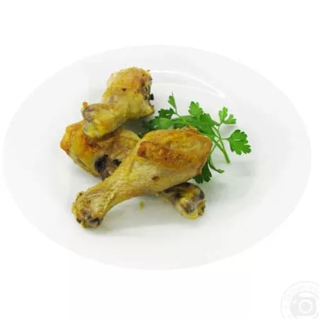 Куриная голень жареная (мясо с кожей)