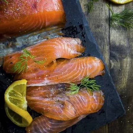 Семга домашнего посола