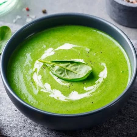 Крем - суп из шпината