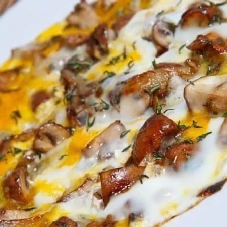 Грибной омлет