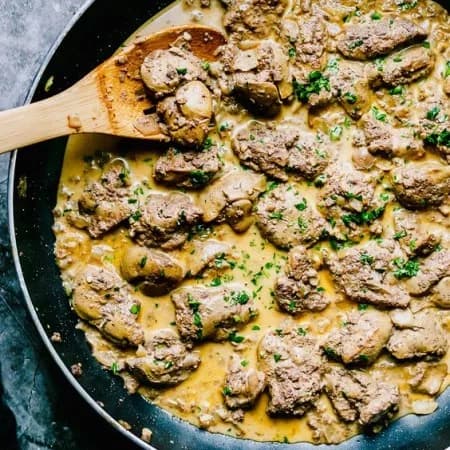 French chicken liver