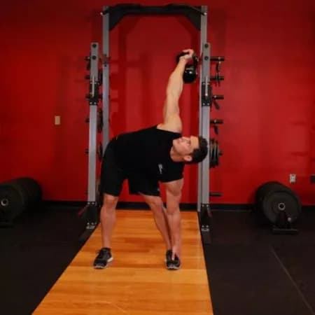 «Мельница» с одной гирей