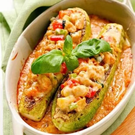 Кабачки фаршированные
