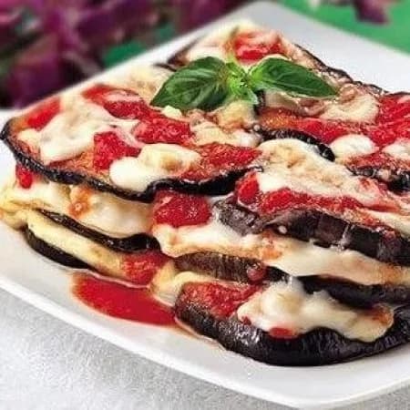 Baked eggplant
