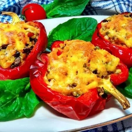 Лодочки из перца