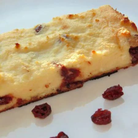 Запеканка творожная из адыгейского сыра