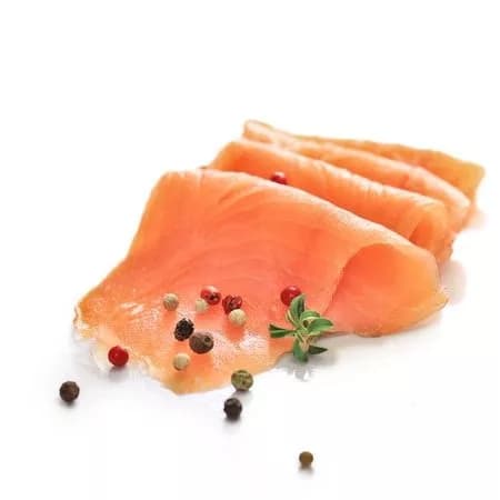 Рыба лосось копченый