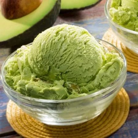 Avocado ice cream