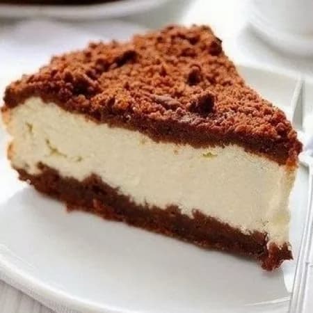 Шоколадно-творожный десерт