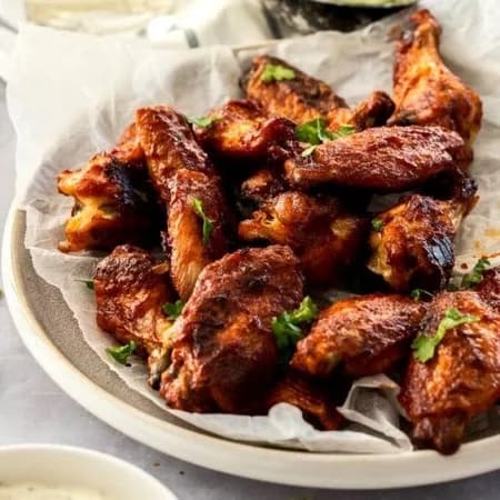 Oven wings