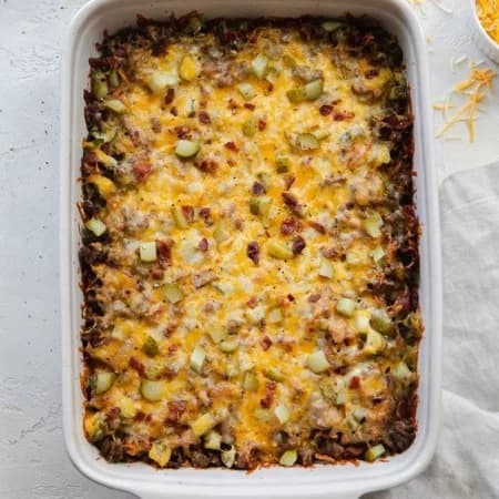 Морская запеканка