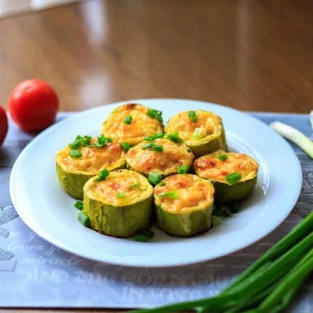 Zucchini Cups with Chicken Filling