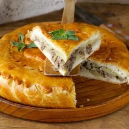 Мясной пирог