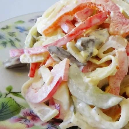 Chicken stomach salad