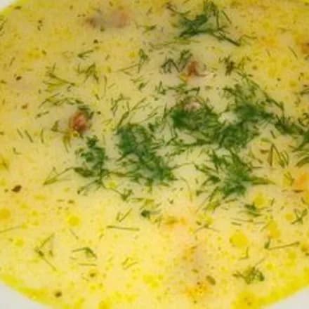 Рыбно-сырный суп