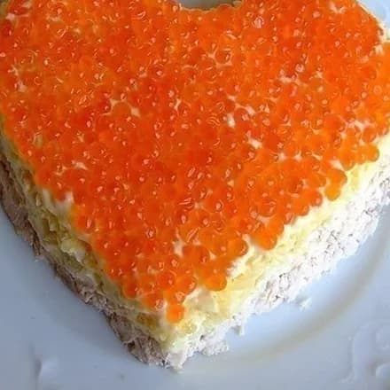 Салат "Сердце ангела"