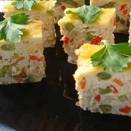 Chicken terrine with vegetables