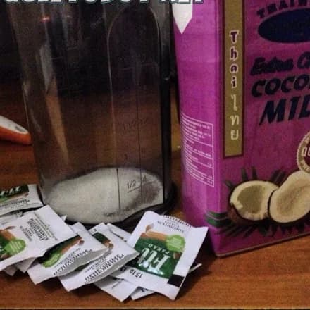 Мусс-желе кокосовый