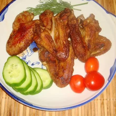 Wings in adobo sauce