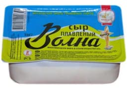 Wave processed cheese