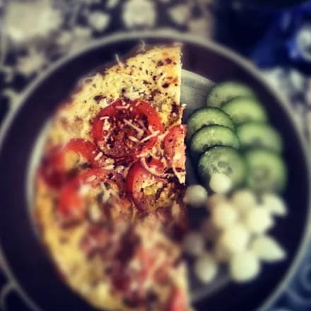 Омлет с беконом