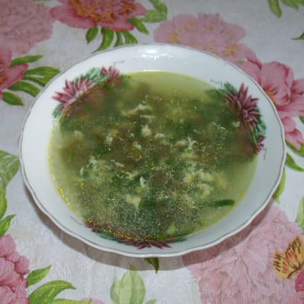 Зеленый борщ