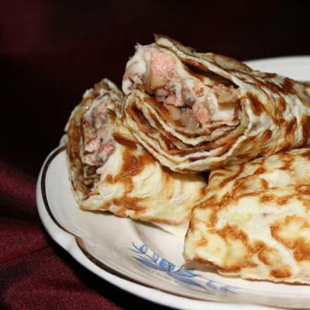 Блинчики фаршированные