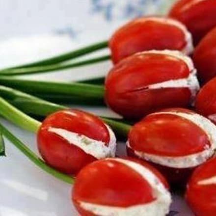 Закуска "Тюльпаны"