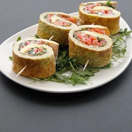 Omelet roll