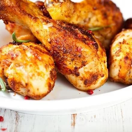 Chicken legs in the oven