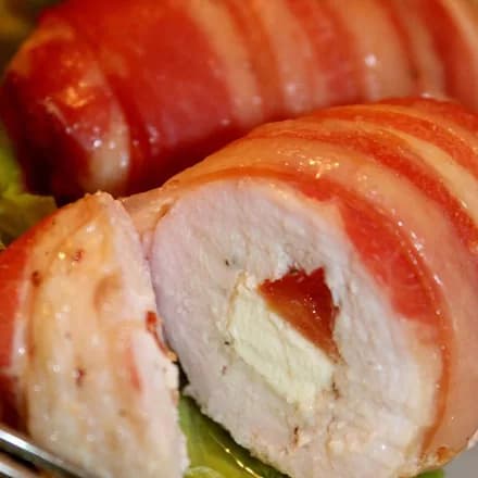 Куриные рулетики с начинкой