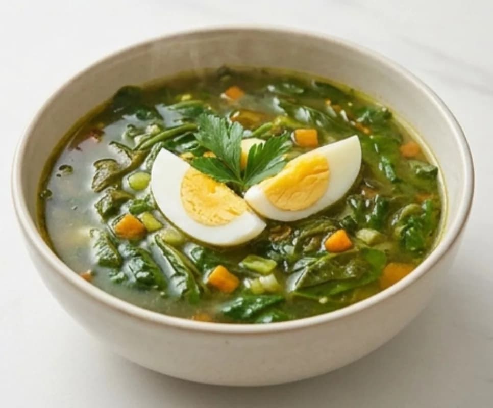 Serve with egg