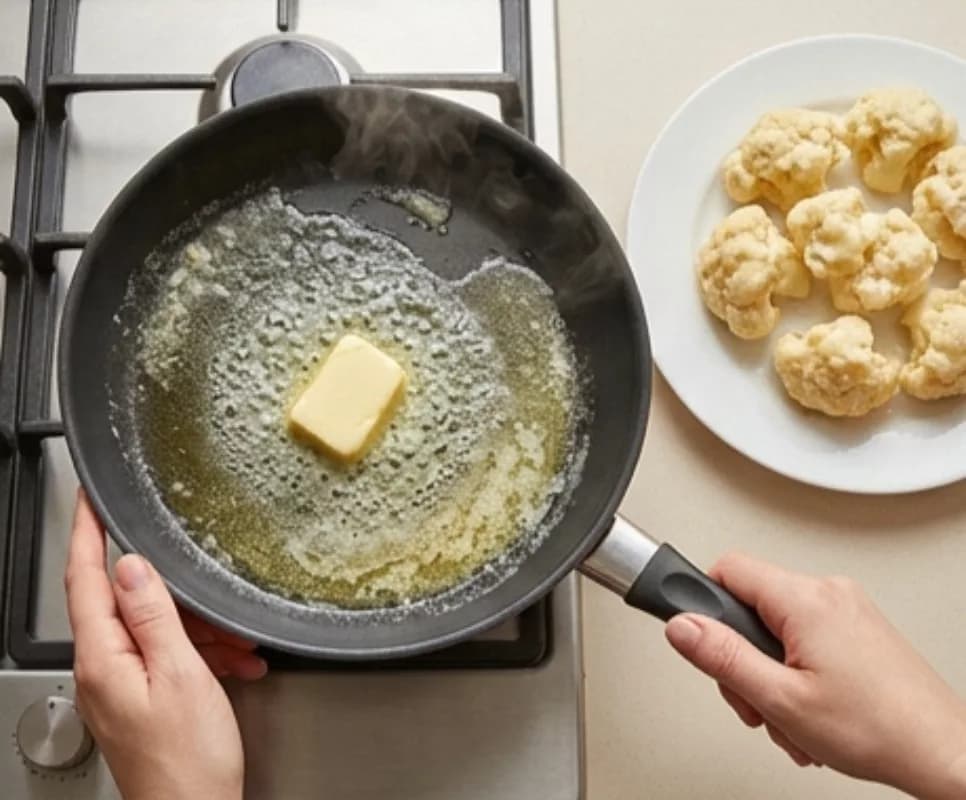 Разогрейте сливочное масло