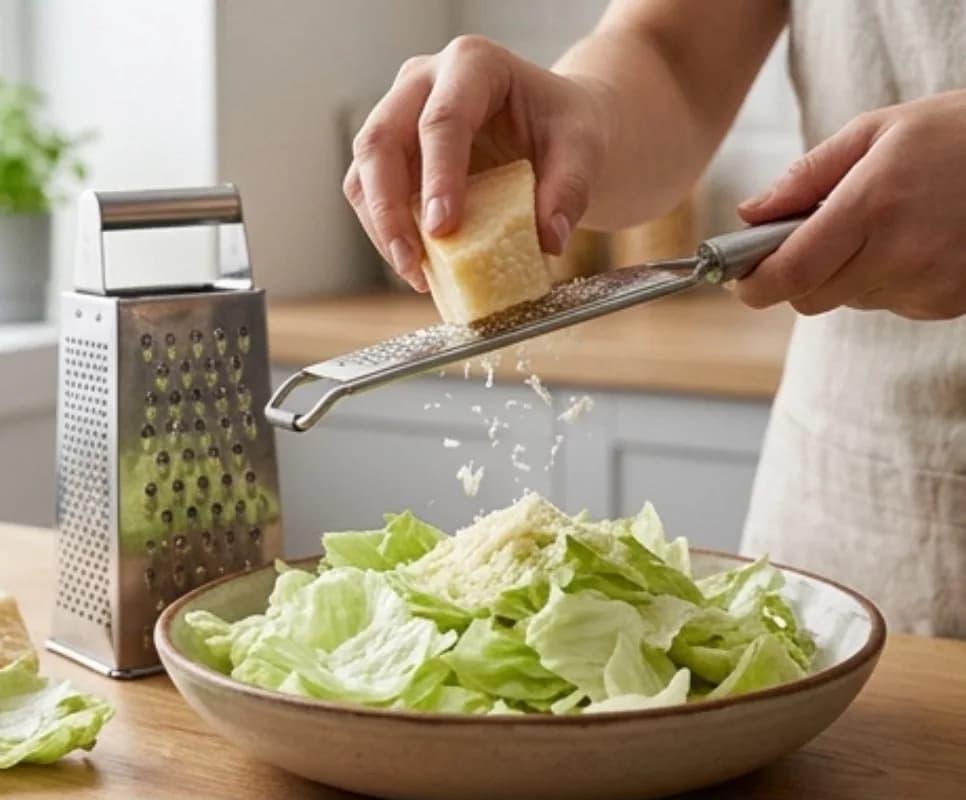 Prep greens and cheese