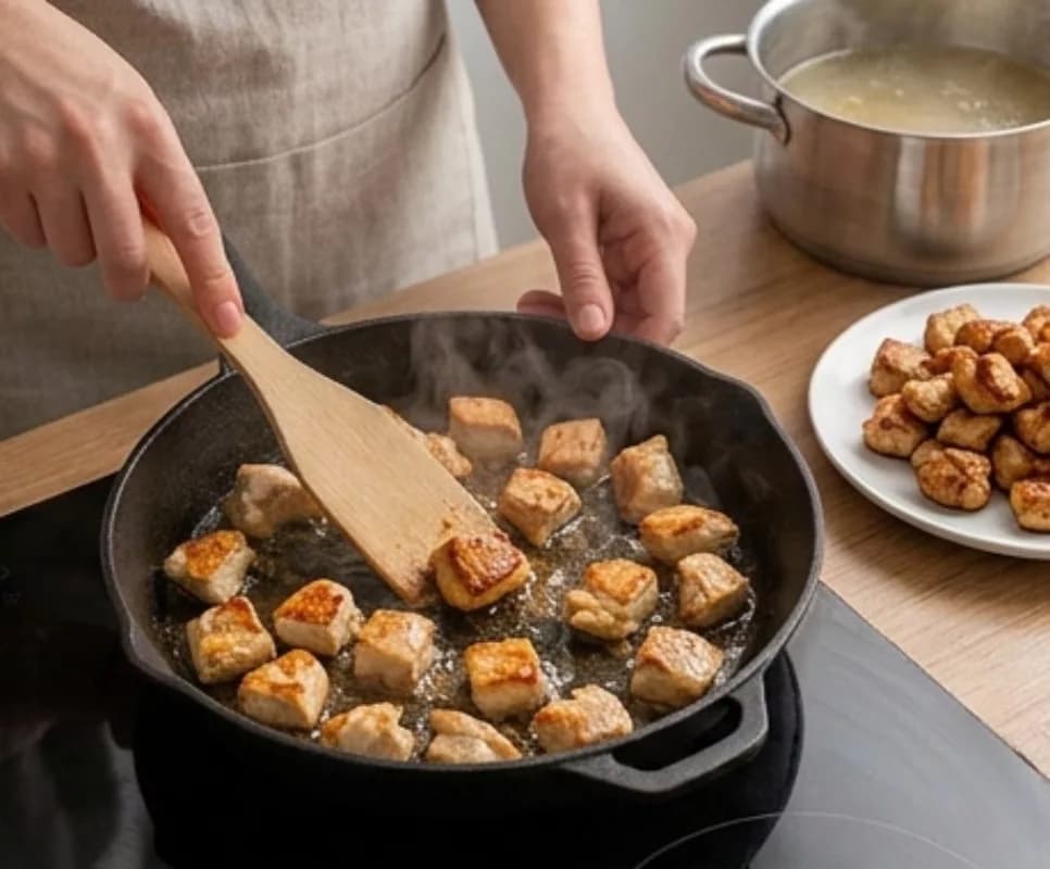 Sear the Chicken