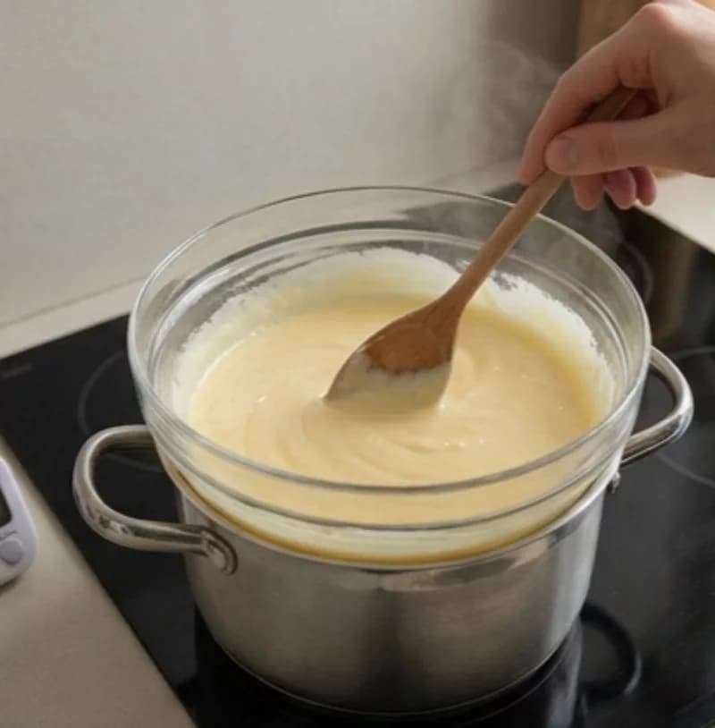 Melt the Cheese in a Water Bath
