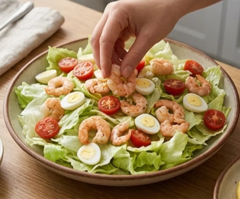 Assemble the salad