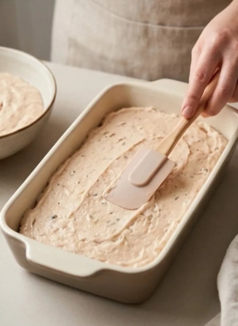 Bake slowly