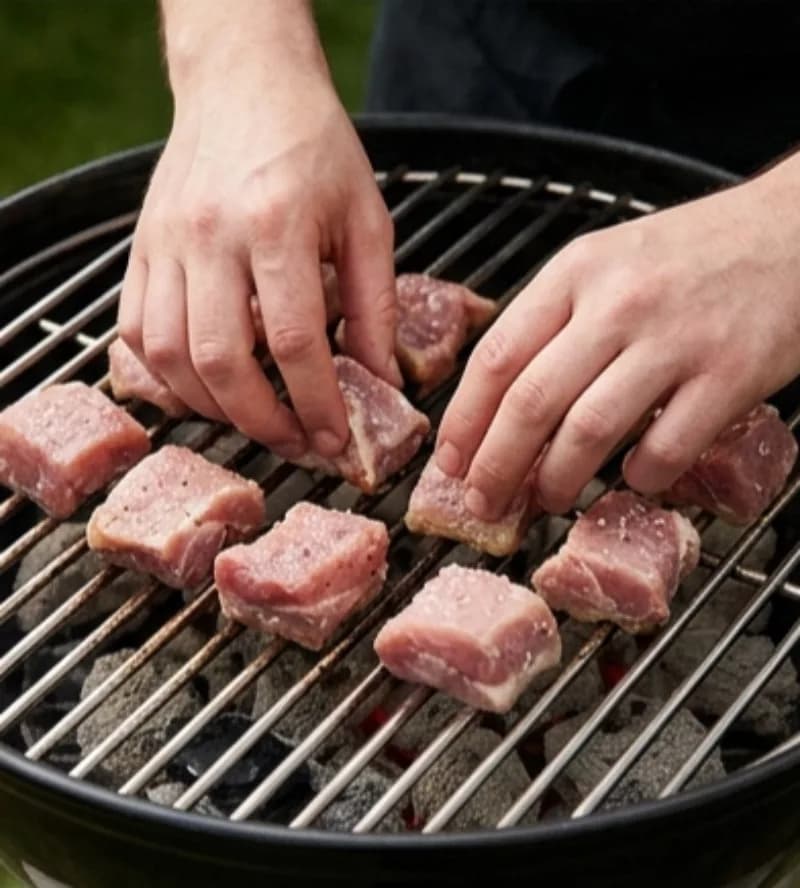 Prepare the grill