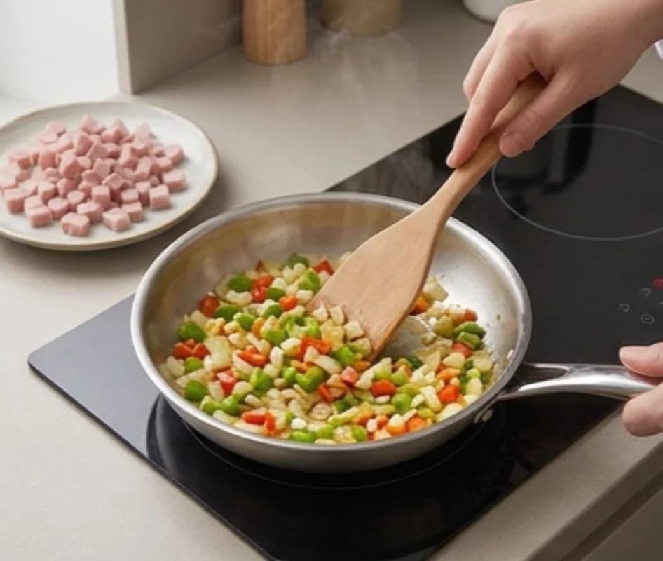 Sauté Onion and Pepper