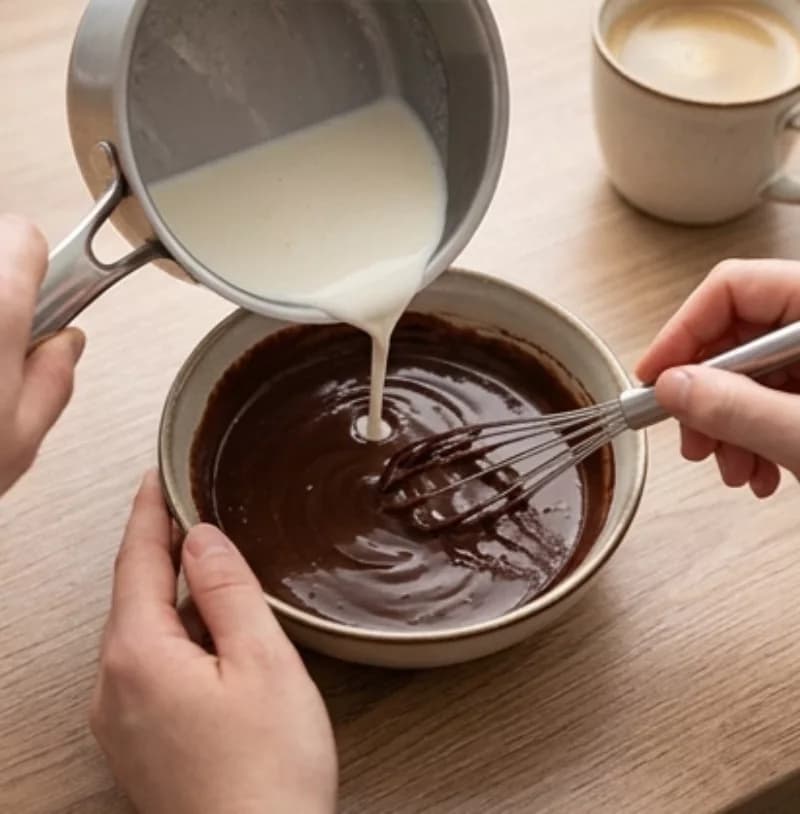 Pour Cream Over Dry Mix